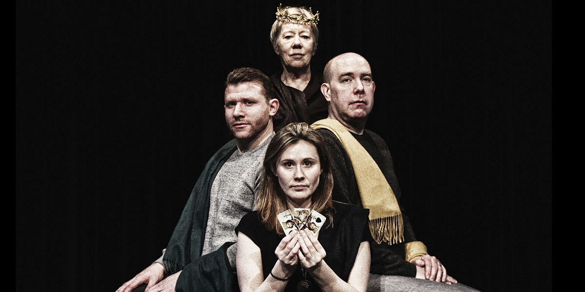 Photo of King Lear cast members in performance